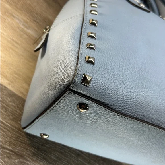 Michael Kors Sky Blue Tote - Picture 12 of 14
